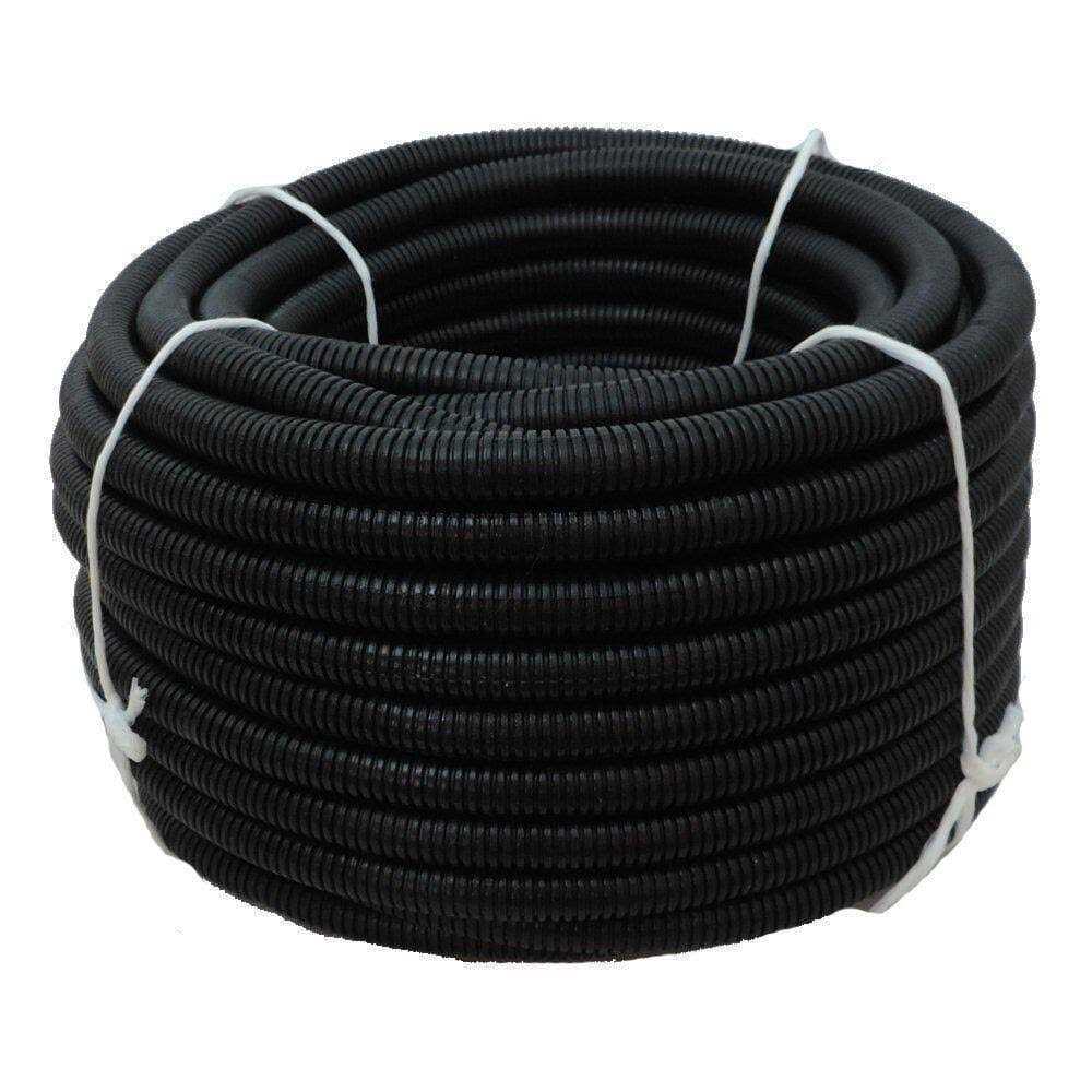 HYDROMAXX Flexible Polyethylene LDPE Non-Split Corrugated Wire Loom Tubing - Cheap Fitting