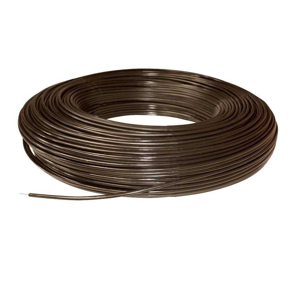 PolyPlus 1320 ft. 12.5-Gauge Safety Coated High Tensile Horse Fence Wire - Cheap Fitting