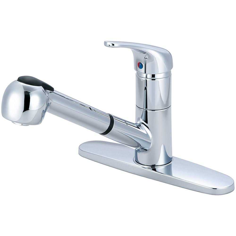 Elite K-5030 Single Handle Pull-Out Kitchen Faucet - Cheap Fitting