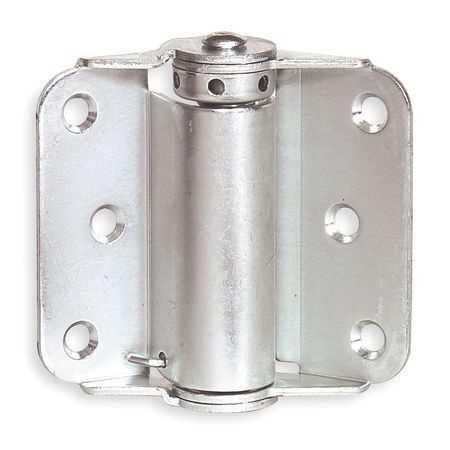 Approved Vendor Spring Hinge: Steel, Bright Zinc, Rounded, 0.08 in Door Leaf Thick, 2 PK [PK/2] Model: 4PA75 - Cheap Fitting