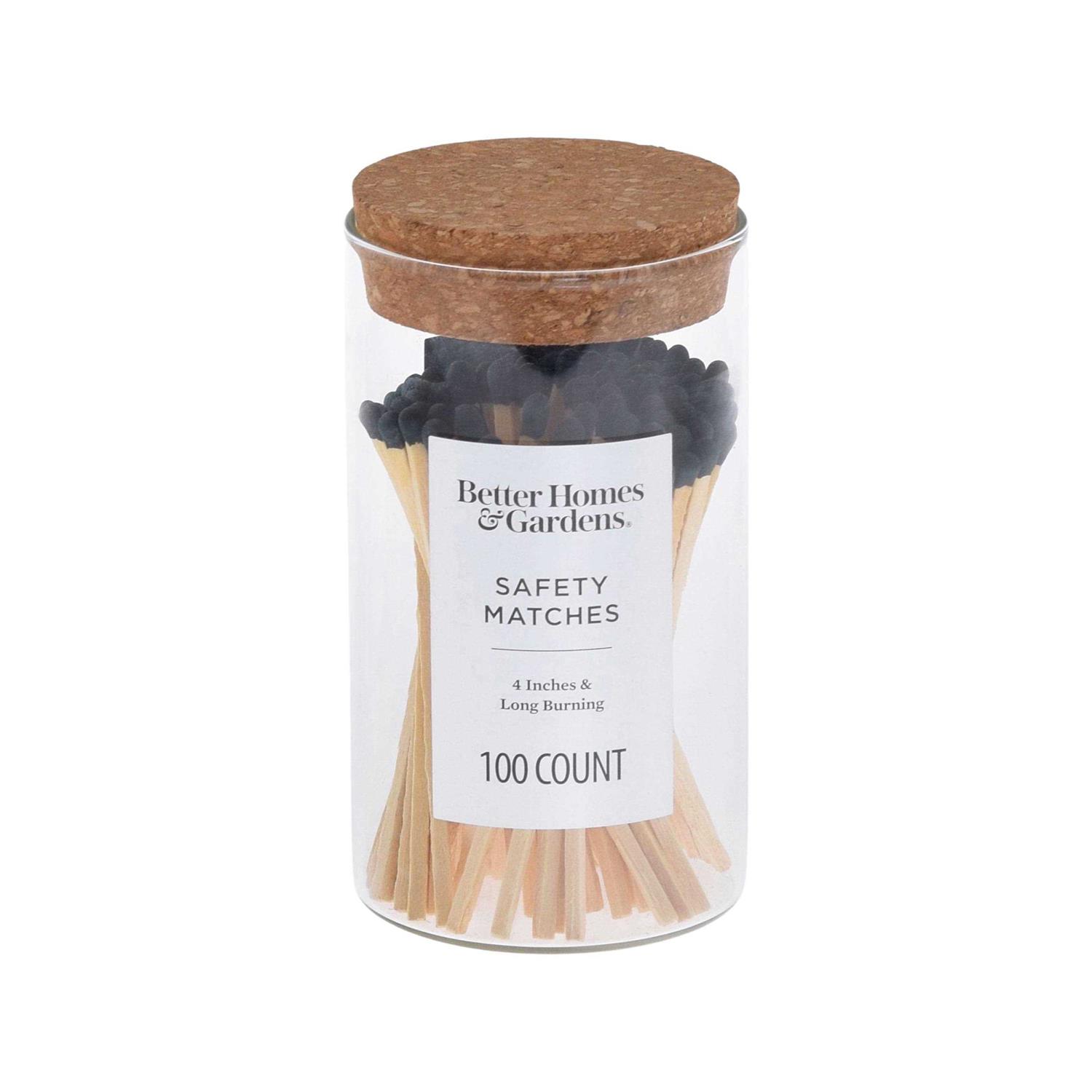 Better Homes & Gardens 4 Safety Premium Wooden Matches - Cheap Fitting