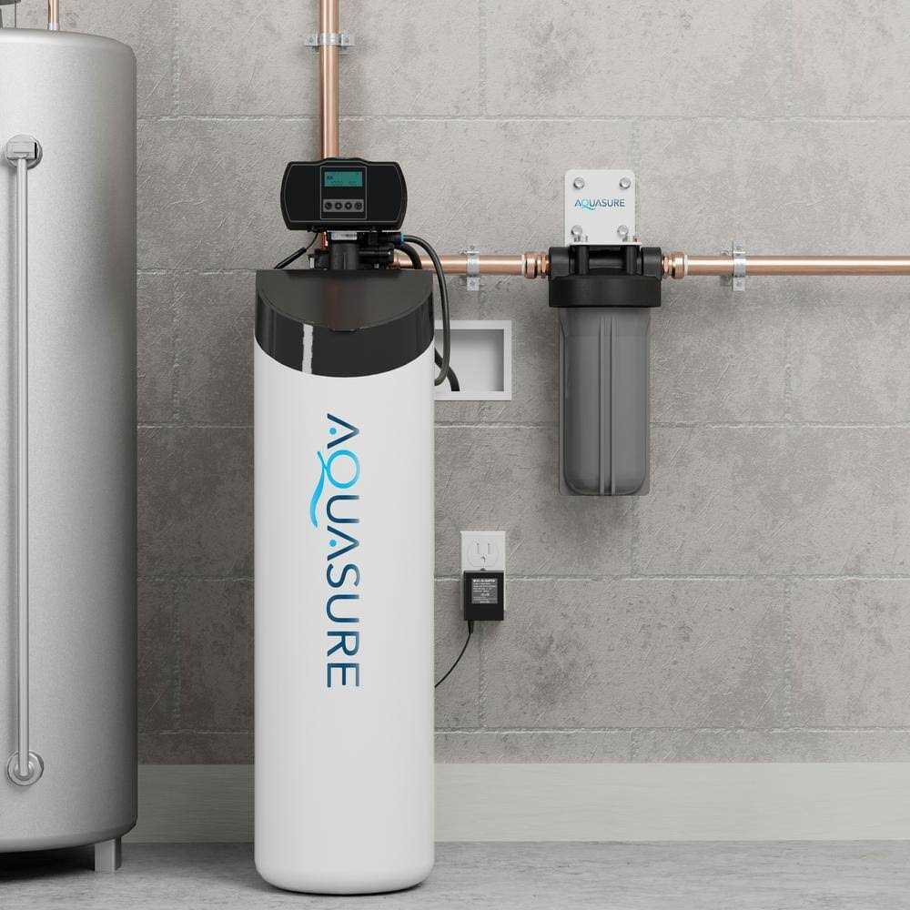AQUASURE Harmony Lite 32000-Grain Water Softener System - Cheap Fitting
