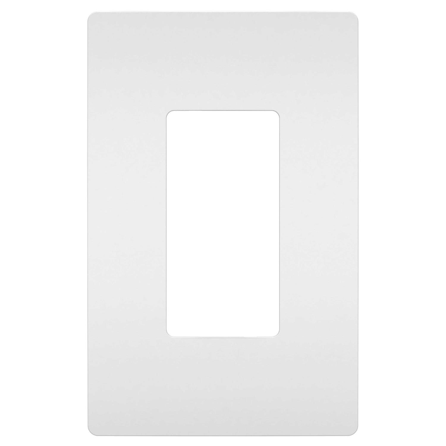 Radiant Screwless Wall Plate – White - Cheap Fitting