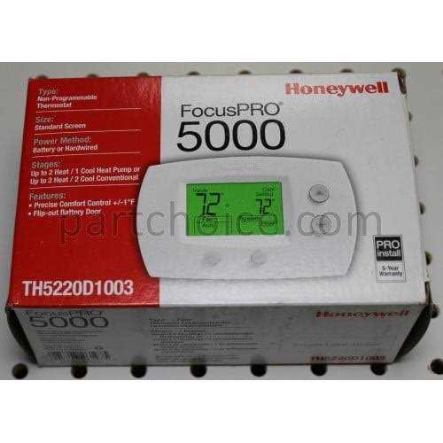 Honeywell TH5220D1003 Thermostat - Cheap Fitting