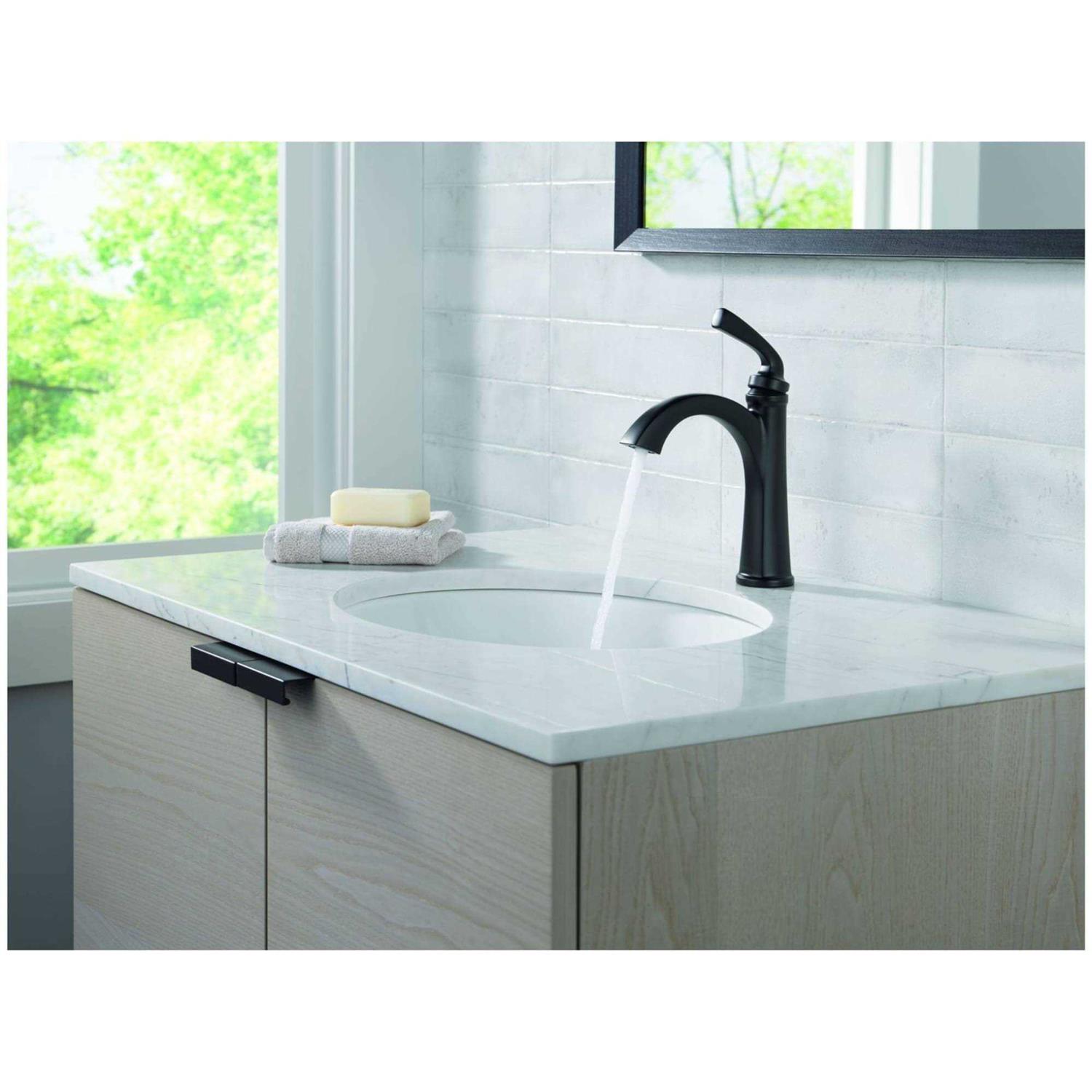 Delta Geist Single Handle Bathroom Faucet - Cheap Fitting