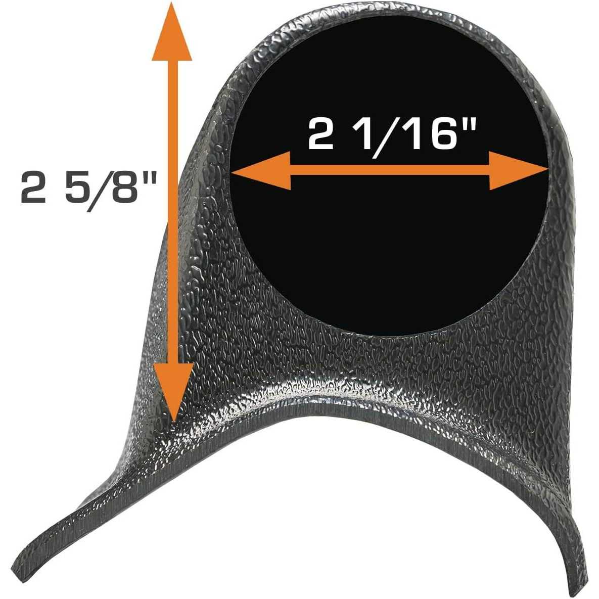 Glowshift Universal Black Triple Pillar Gauge Pod Fits Any Make/model - Cheap Fitting