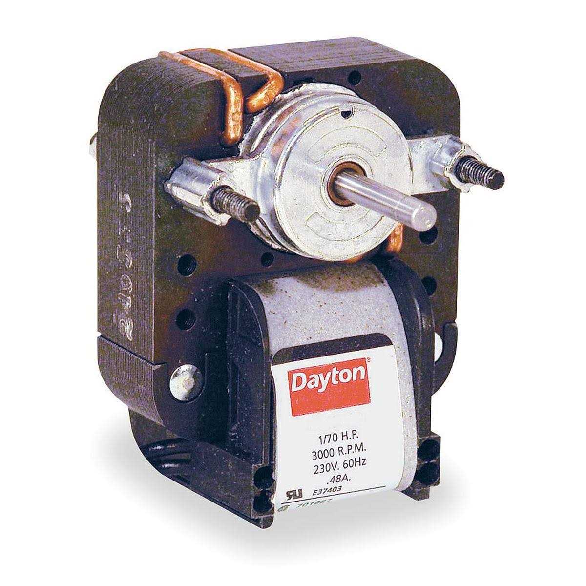 Dayton Motor,1/150 HP,3000 rpm,115V 4M070E - Cheap Fitting
