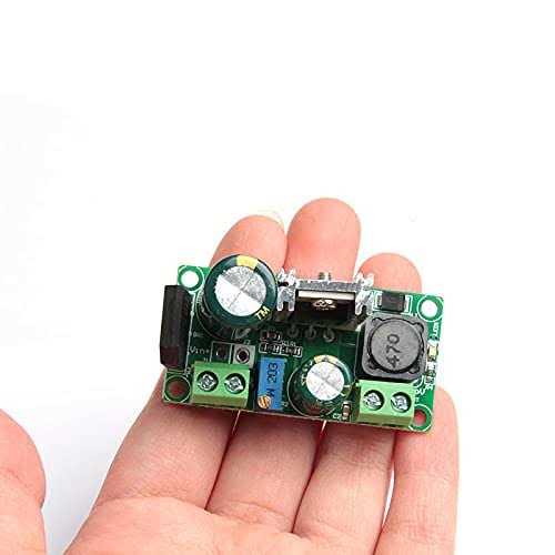 Acxico 2 pcs 3.3V 5V 6V 9V 12V 24V Mini Ac Dc to Dc Buck Step Down Adjustable Volt Converter - Cheap Fitting
