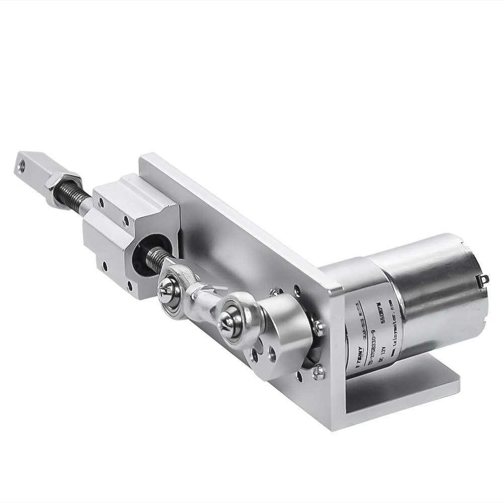 DIY Reciprocating Cycle Linear Actuator 12V 15rpm Big Torque Stroke 12mm 16mm 20mm Adjustable for DIY Design Shale shaker - Cheap Fitting