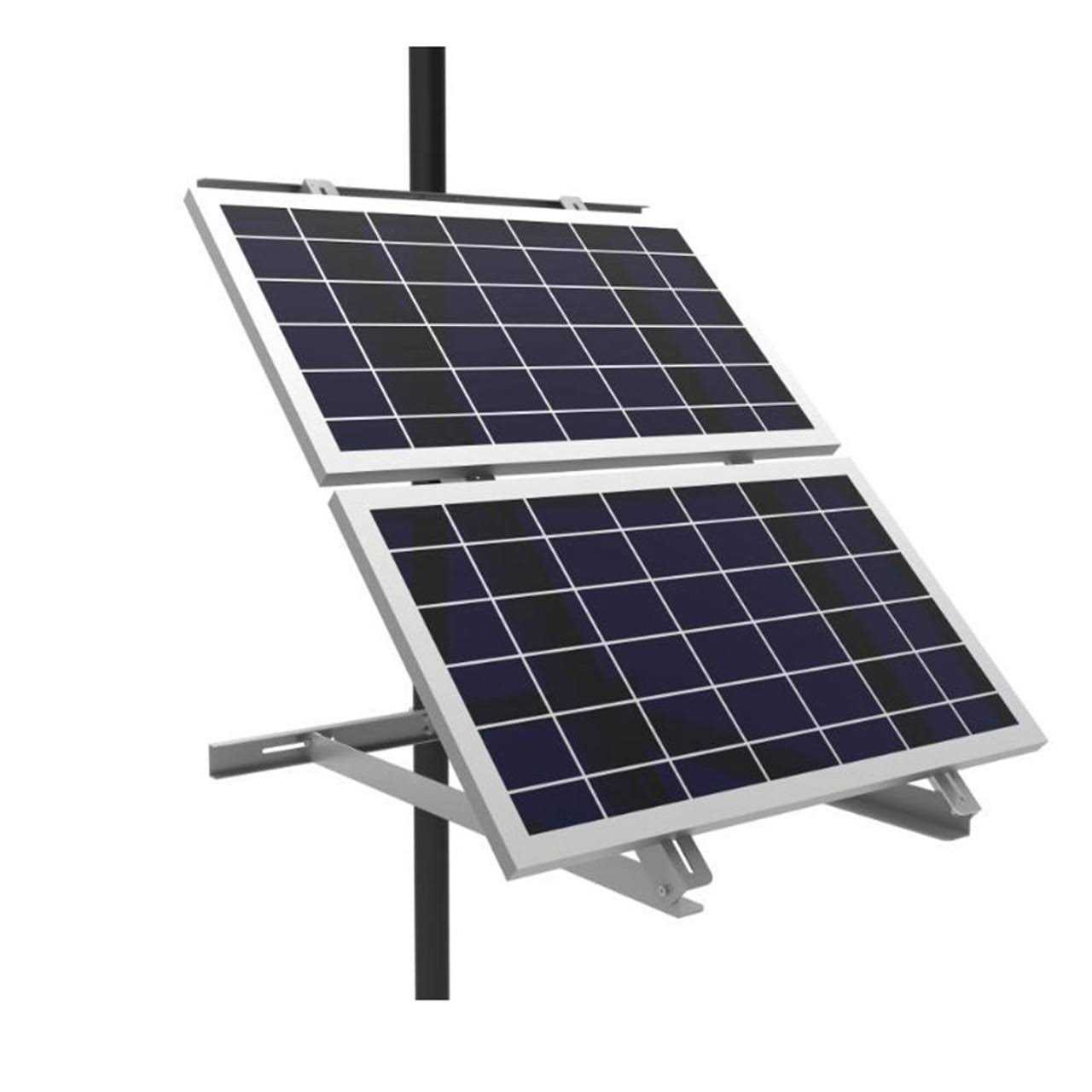 Aims Power Adjustable Solar Panel Pole Mount Bracket - Cheap Fitting