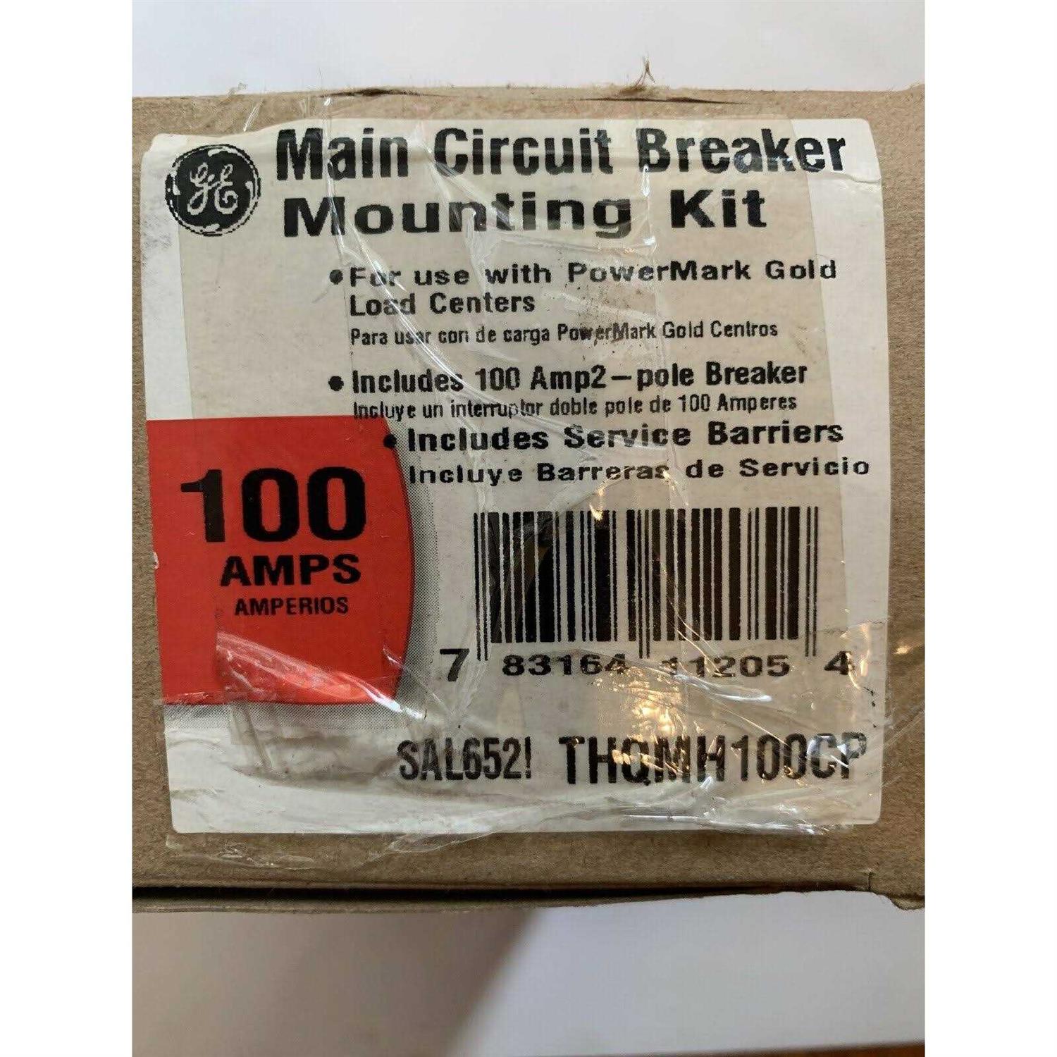 100A Master Main Breaker Kit GE THQMH100CP - Cheap Fitting