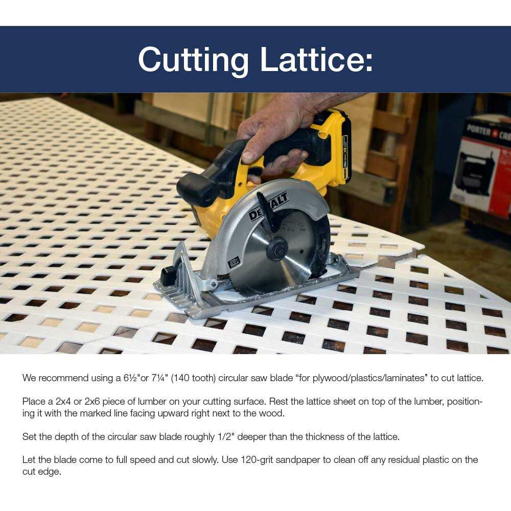 Veranda 4 ft. x 8 ft Classic Diamond Vinyl Lattice 73045545 - Cheap Fitting