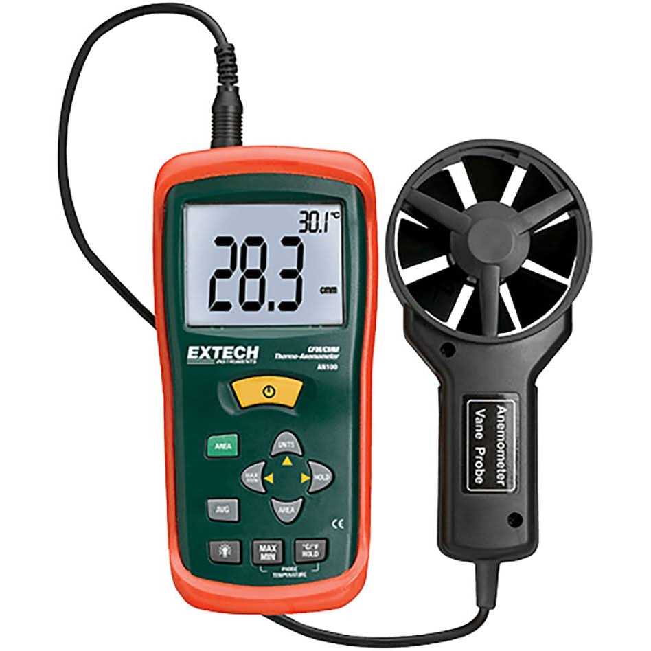 Extech AN100 Anemometer CFM/CMM - Cheap Fitting