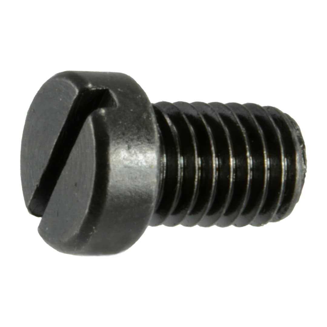 #8-40 x 1/4 Black Oxide Slotted Fillister Head Gun Screws - Cheap Fitting