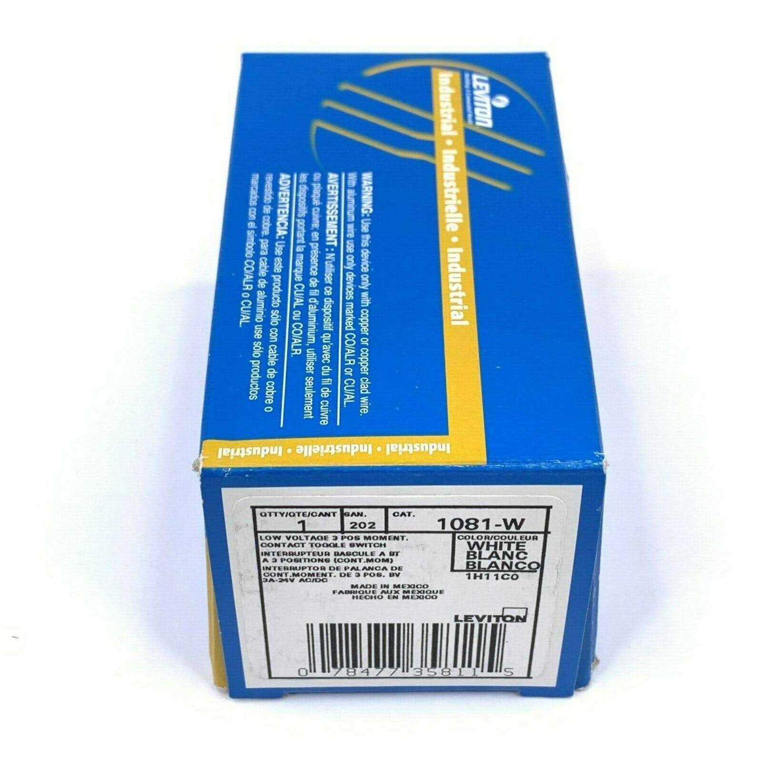 Leviton 1081-W - Cheap Fitting