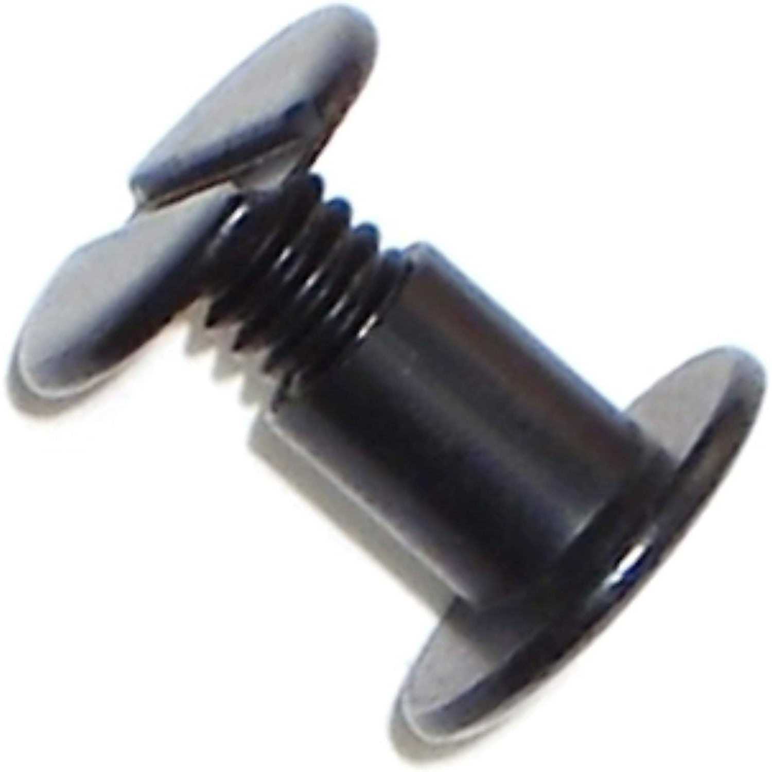 Hard-to-Find Fastener 1/4 x 15/64 Black Anodized Aluminum Screw Posts with Screws	Hard-to-Find Fastener 1/4 x 15/64 Black Anodized Aluminum Screw Posts with Screws - Cheap Fitting