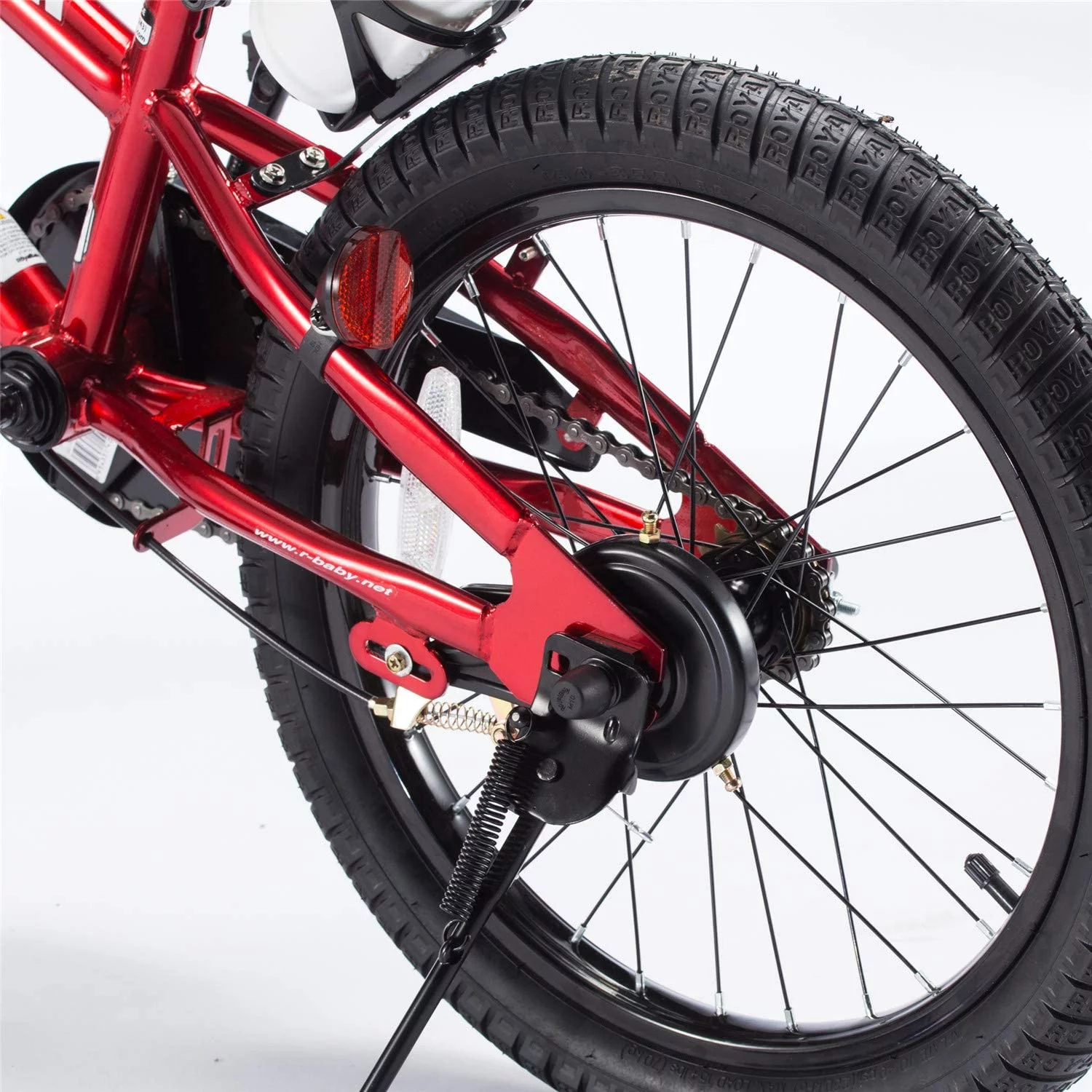 Royalbaby BMX Freestyle 18 In Kid's, Boys and Girls Bike with Two Hand Brakes, Blue - Cheap Fitting