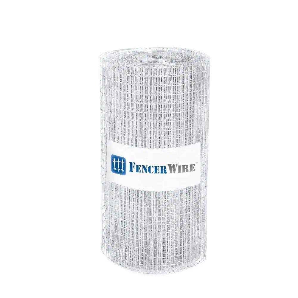 Fencer Wire 16-Gauge Welded Wire Fence with Mesh 1/2 in. x 1 - Cheap Fitting