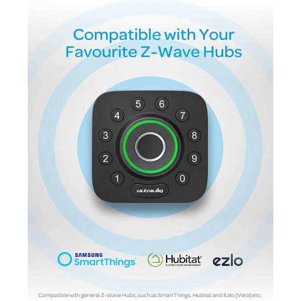 U-Tec PRO Z Wave 6-in-1 Keyless Entry Smart Lock New PRO-ZWAVE - Cheap Fitting