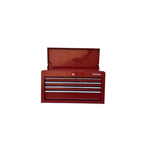 Workington Portable Metal Tool Chest with 6 Drawers 24 6-Drawer Tool Chest Cabinet with Ball Bearing Drawer Slides - Cheap Fitting