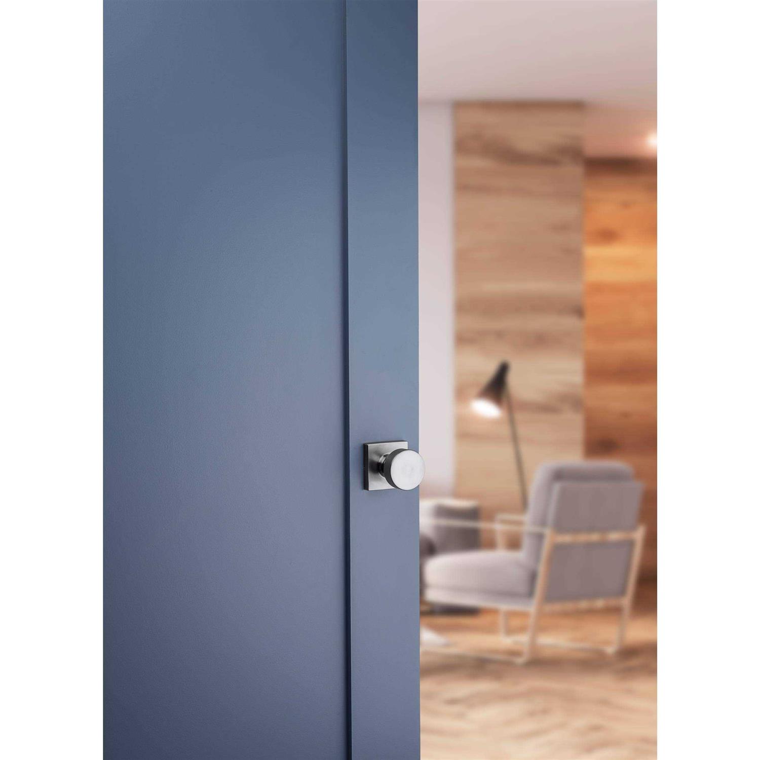 Kwikset 720PSKSQT-15 Pismo Passage Door Knob with Square Rose - Cheap Fitting