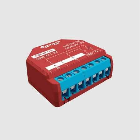 Shelly Plus 1PM UL WiFi & Bluetooth Smart relay switch with Power Metering Function - Cheap Fitting