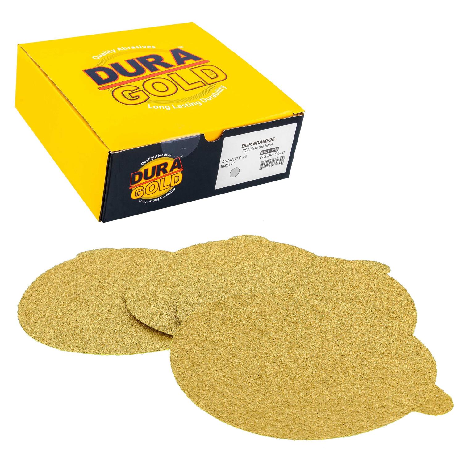Dura-gold Grit Green Film PSA Self Adhesive Stickyback Sanding Discs for DA Sanders - Cheap Fitting