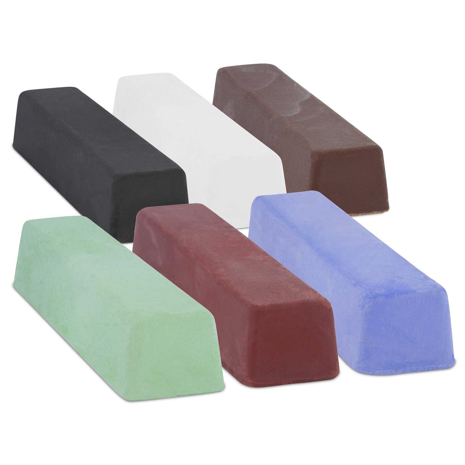 Drixet Metal Polishing Compound Kit 24Oz 6Pc Buffing Compound Bars - Cheap Fitting