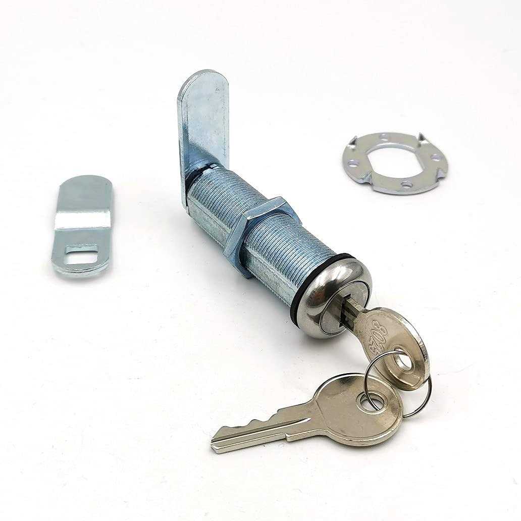 Milcraft Extra-Long RV Cam Lock with 8025 Key Code, 2 Inch Weather Resistant Cam Lock for RV, Thick Drawer, and Compartment Door - Cheap Fitting