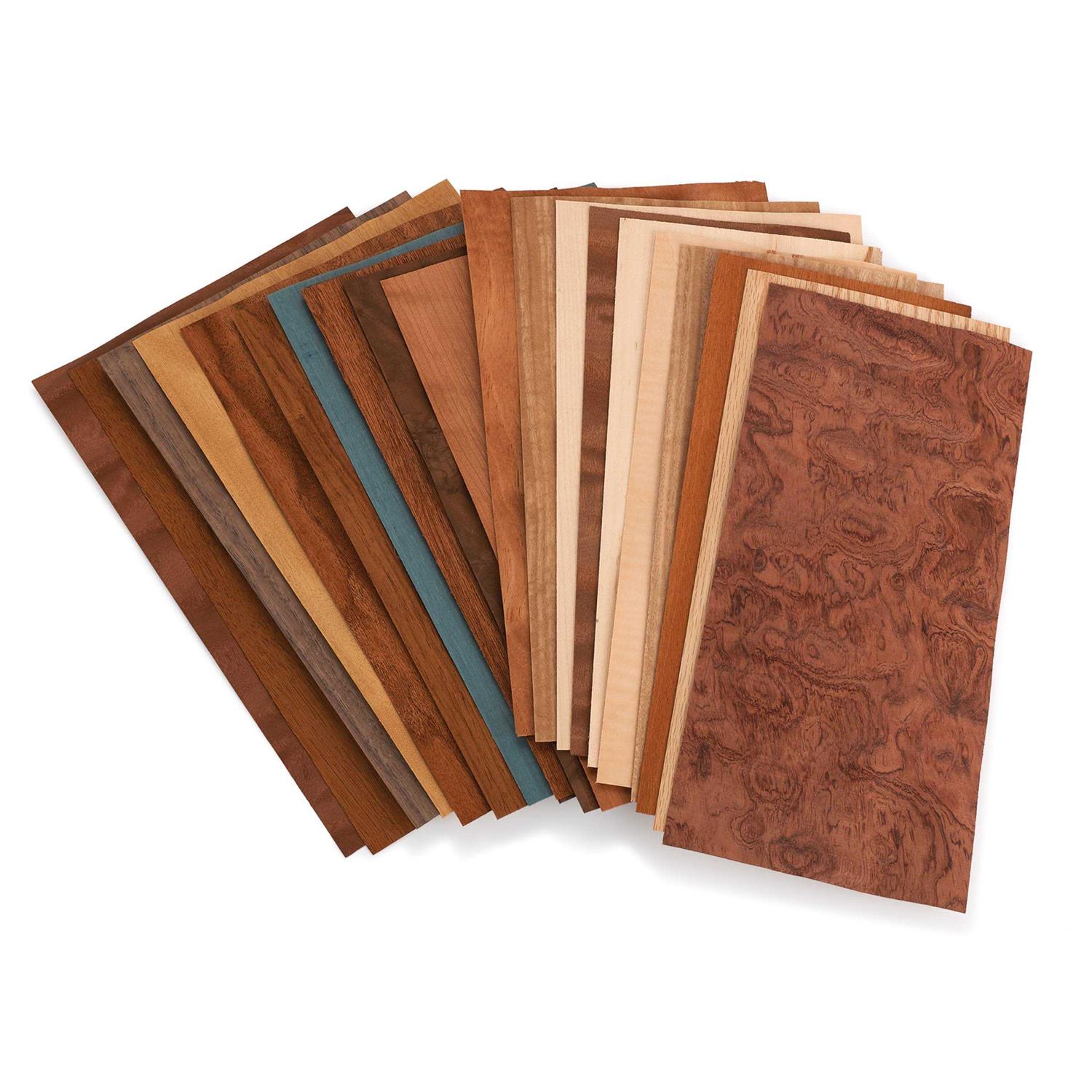 Sauers Mixed Variety Domestic & Exotic Veneer Pack - Cheap Fitting