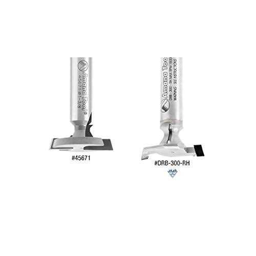 Amana 45671 T-Slot Beveled Edge 1-3/8 Dia x 35/64 x 1/2 Inch Shank - Cheap Fitting