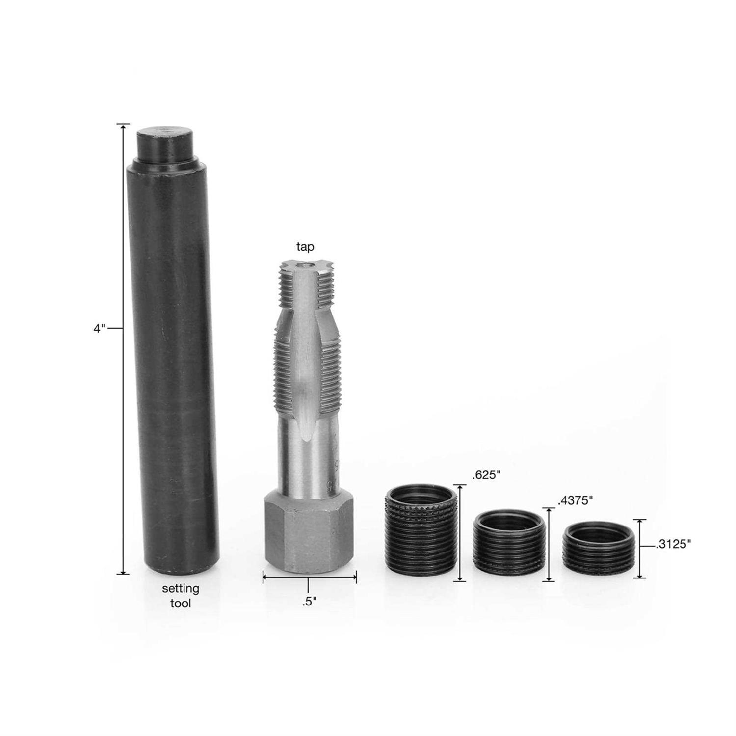 OEMTOOLS Spark Plug Thread Repair Kit 25647 - Cheap Fitting