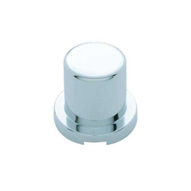 Chrome Plastic Flat Top Nut Cover	Chrome Plastic Flat Top Nut Cover - Cheap Fitting