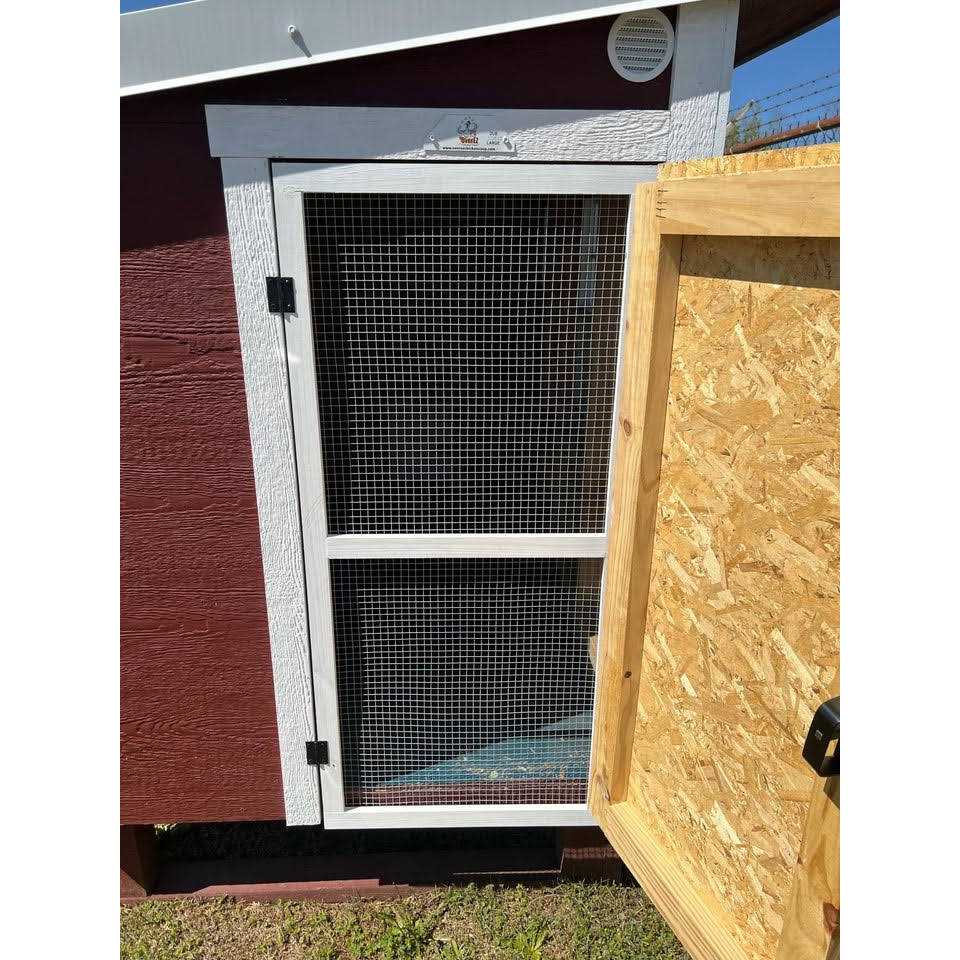 OverEZ Chicken Coops Chicken Coop Ventilation Door - Cheap Fitting