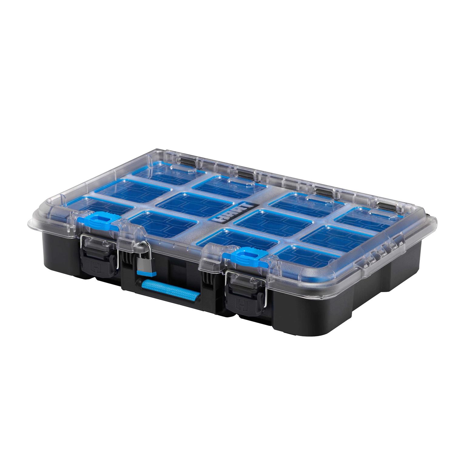 Hart Stack System Small Parts Organizer with Removable Bins - Cheap Fitting