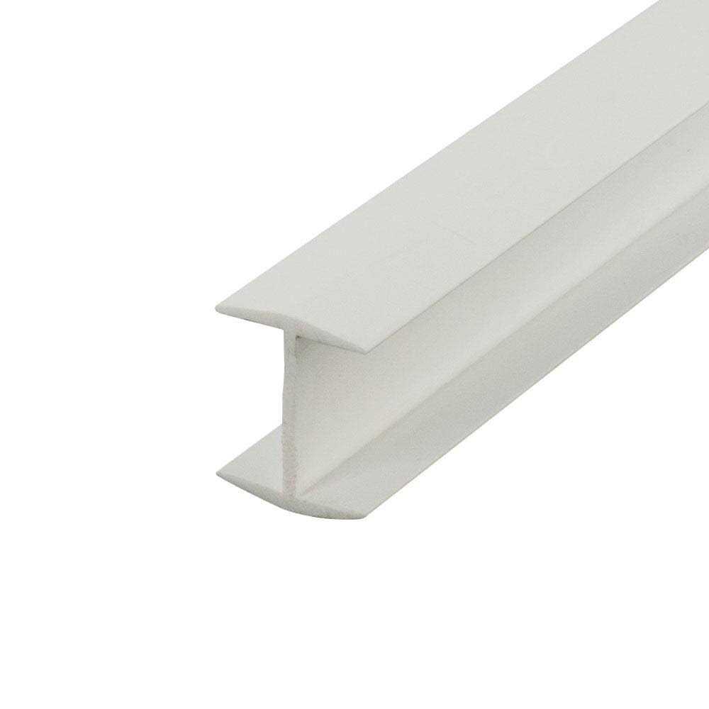 Outwater H Channel Fits Material Thick Styrene Divider Moulding 46-in Length 3P1.27 - Cheap Fitting