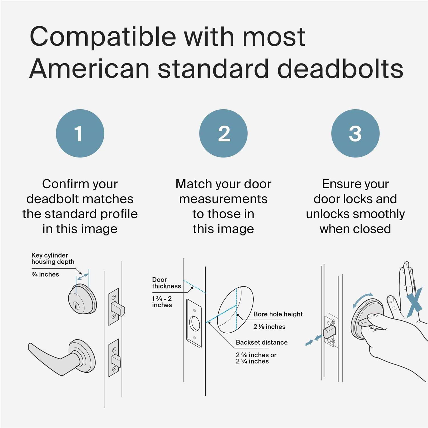 Level Lock+ Smart Lock Plus Apple Home Keys Smart Deadbolt for Keyless Entry - Cheap Fitting