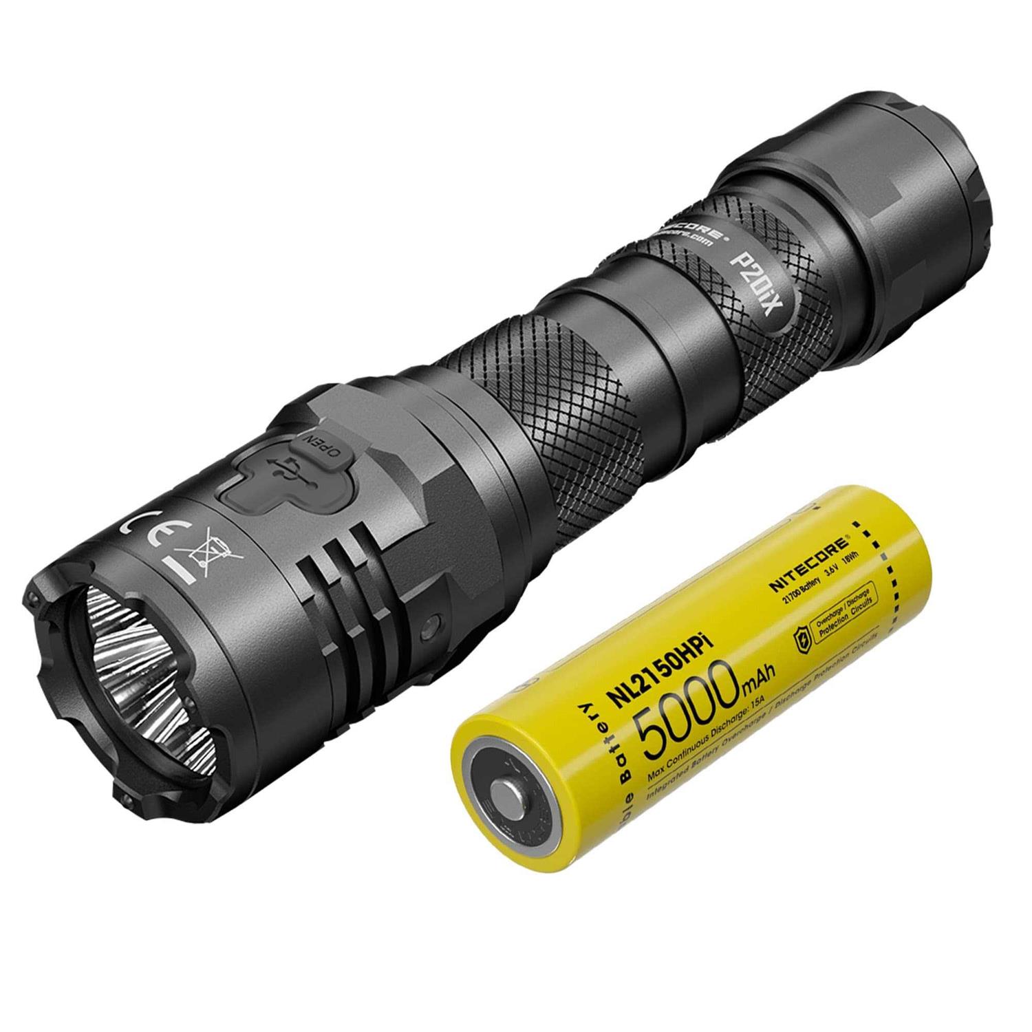 Nitecore P20iX 4000 Lumen USB-C Rechargeable Flashlight - Cheap Fitting