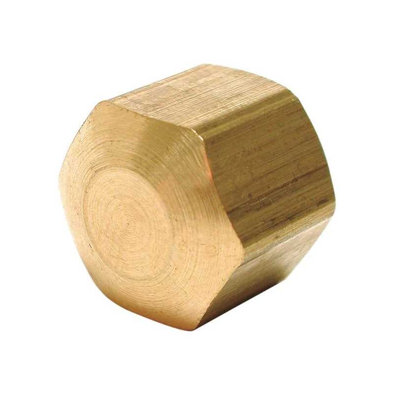 Dial 1/4 in. H Brass Cap - Cheap Fitting