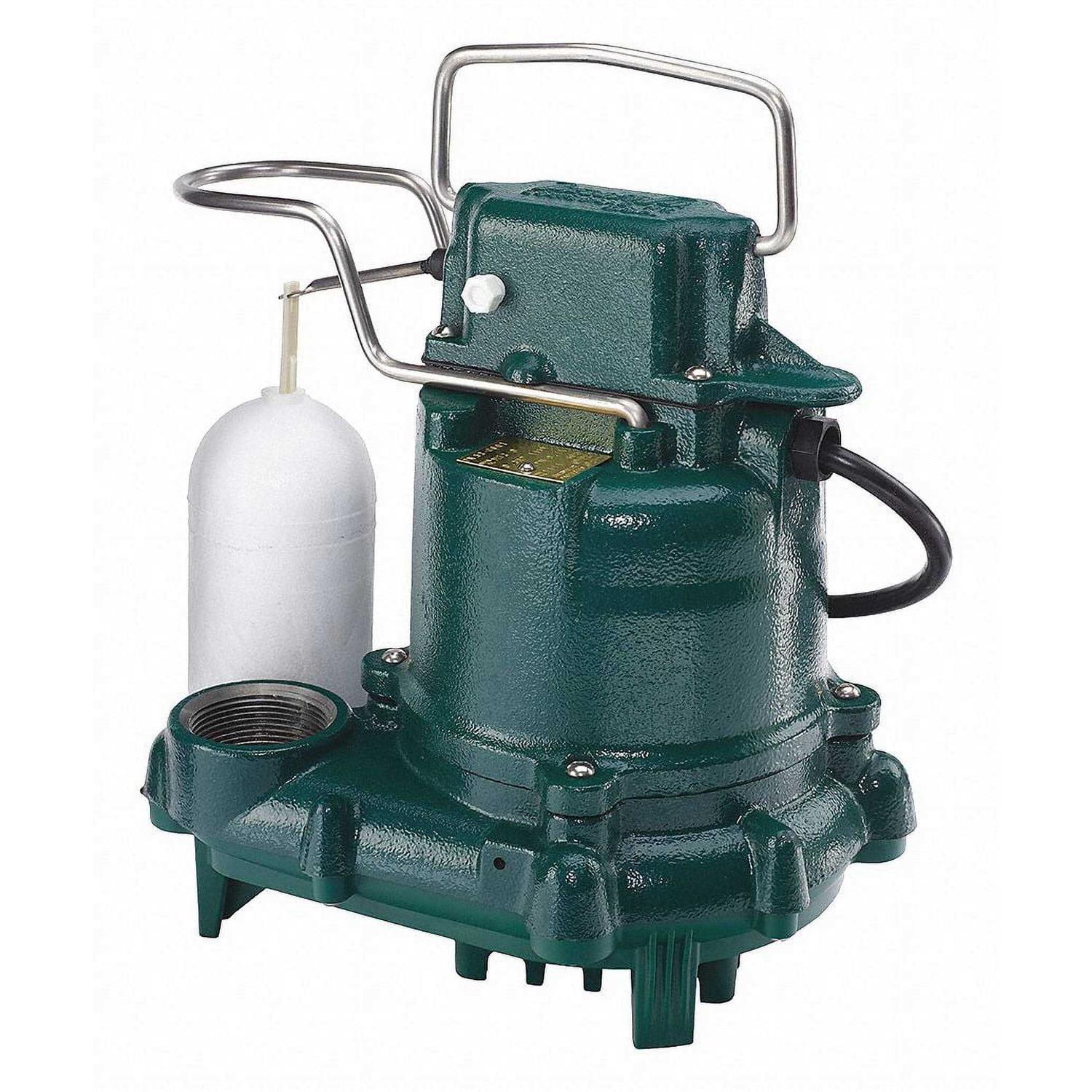 Zoeller HP 3/10,Sump Pump,Vertical Float M53 - Cheap Fitting