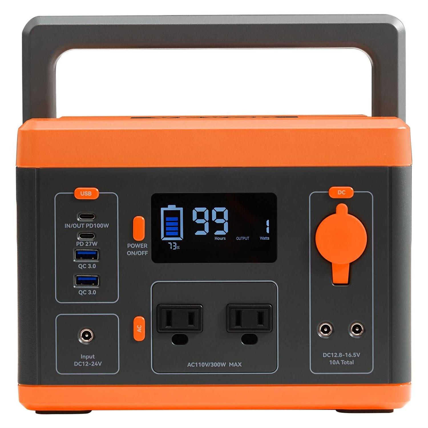 VEVOR Portable Power Station Solar Generator 296Wh 300w Backup Lithium Battery - Cheap Fitting