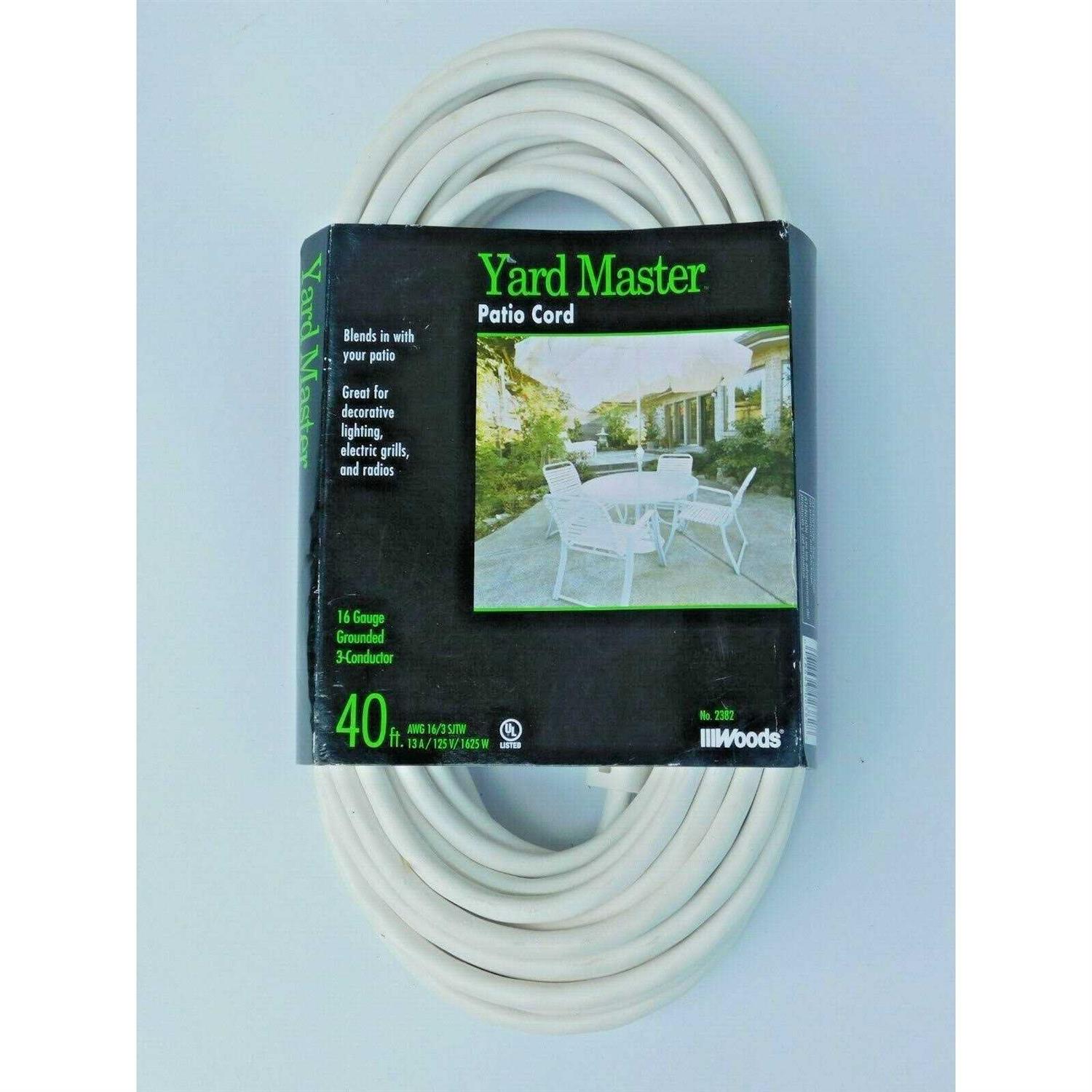 Woods 0385 Sjtw Yard Master Deck Extension Cord - Cheap Fitting