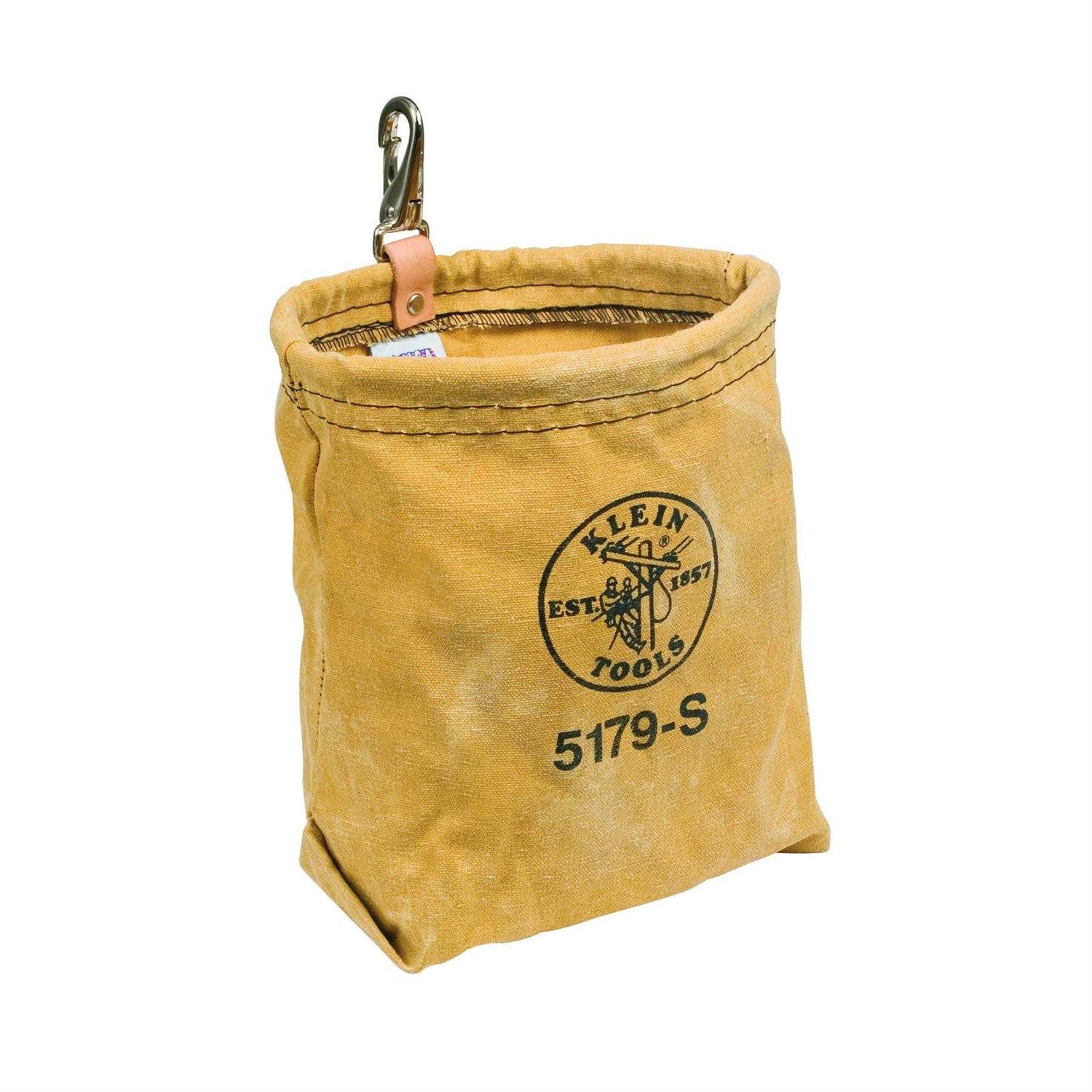 Klein Tools 5179S Water-Repellant Canvas Pouch - Cheap Fitting