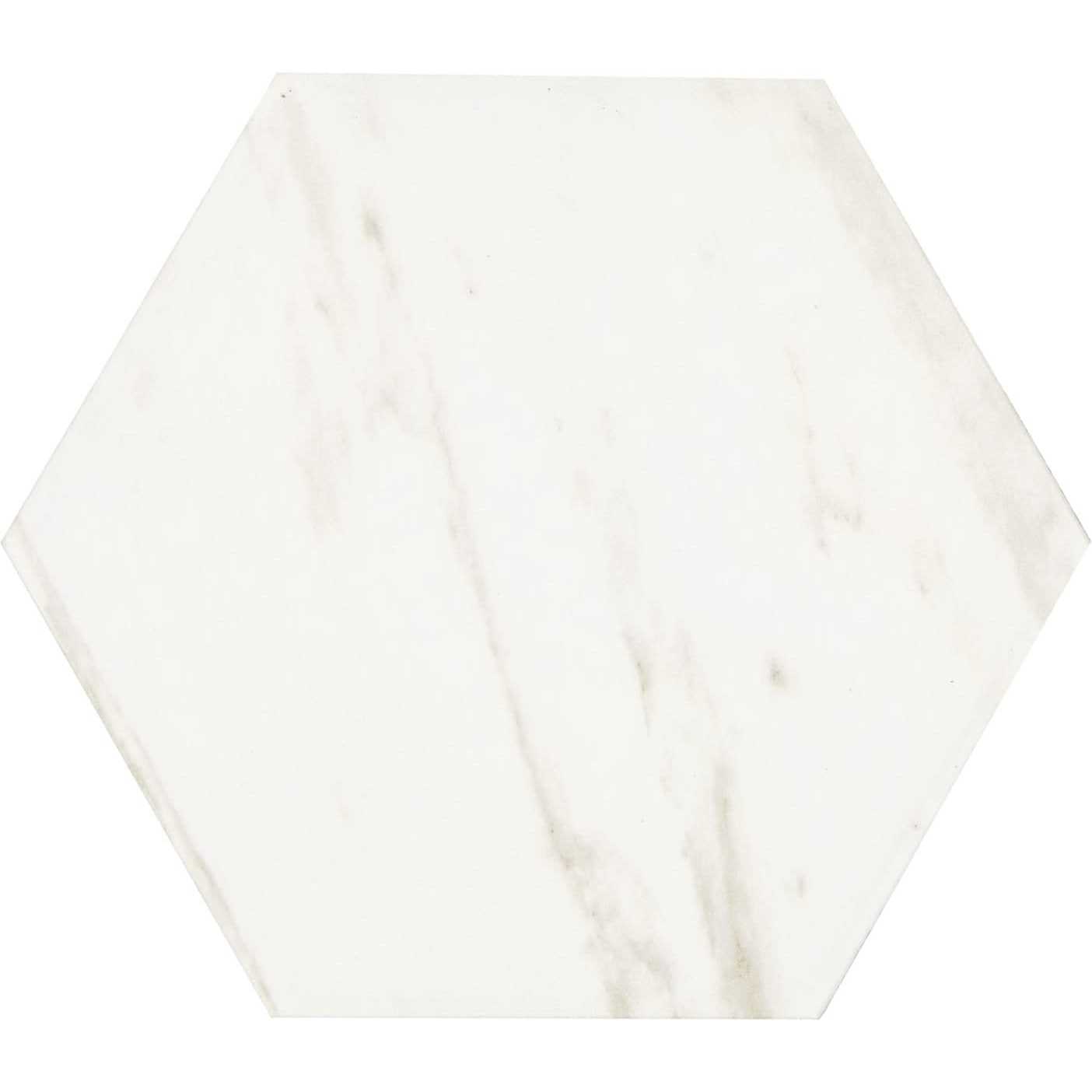 Perpetuo 8 X 8 Hexagon Porcelain Marble Look Wall & Floor Tile Daltile - Cheap Fitting