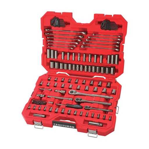 Craftsman Socket Set 1/2 In1/4 In3/8 In Sae And Metric 3 150 Pc Set - Cheap Fitting