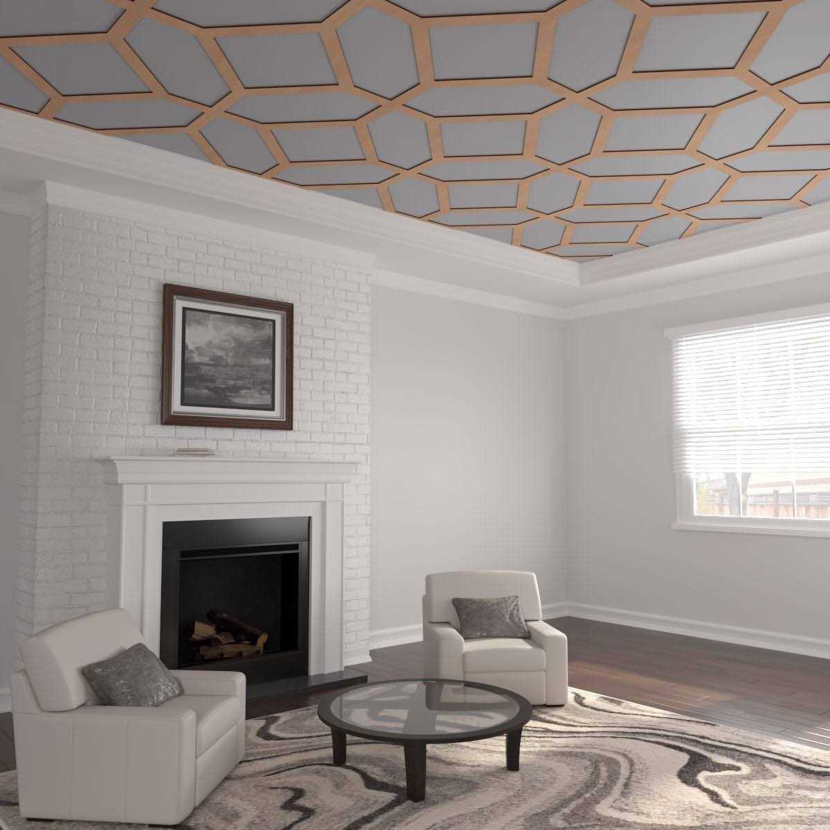 Lilley Decorative Fretwork Ceiling Panels - Cheap Fitting