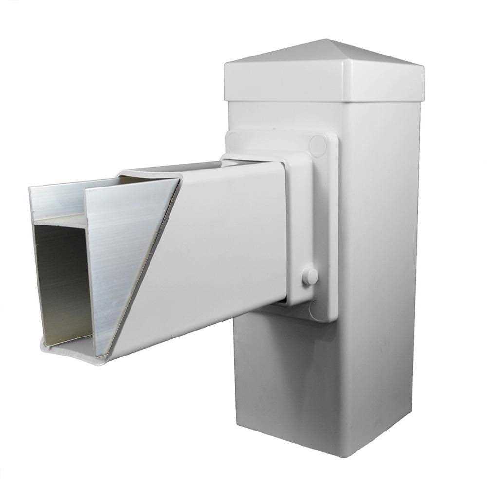 Weatherables Naples 3 ft. H x 8 ft. W Vinyl Railing Kit - Cheap Fitting