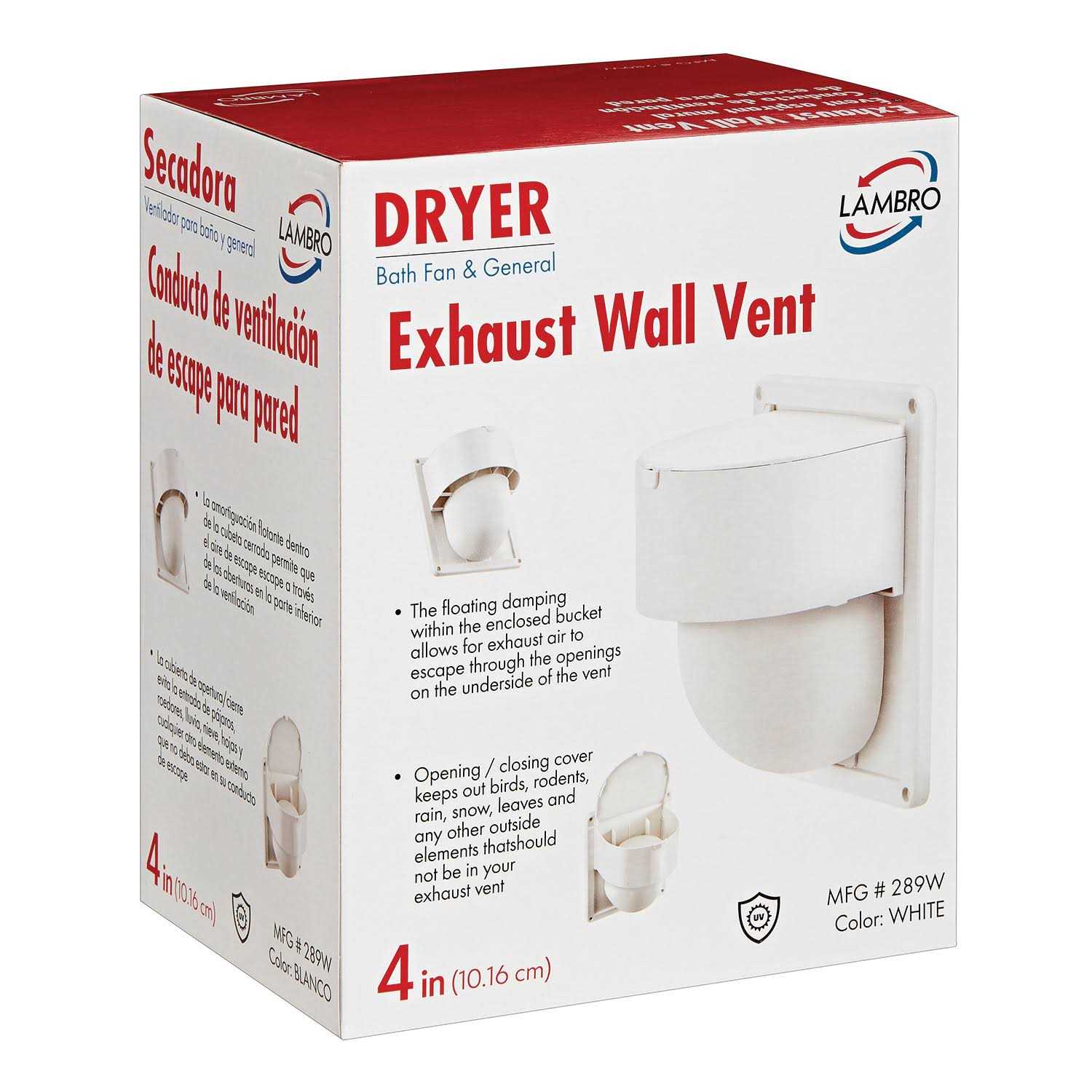 Lambro Dryer Vent Seal - Cheap Fitting