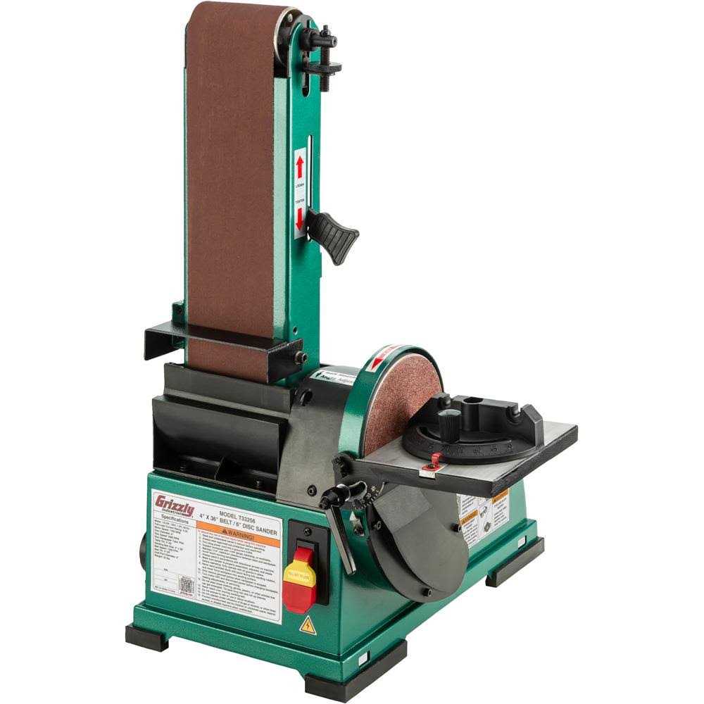 Grizzly 4 x 36 Belt / 6 Disc Combo Sander - Cheap Fitting
