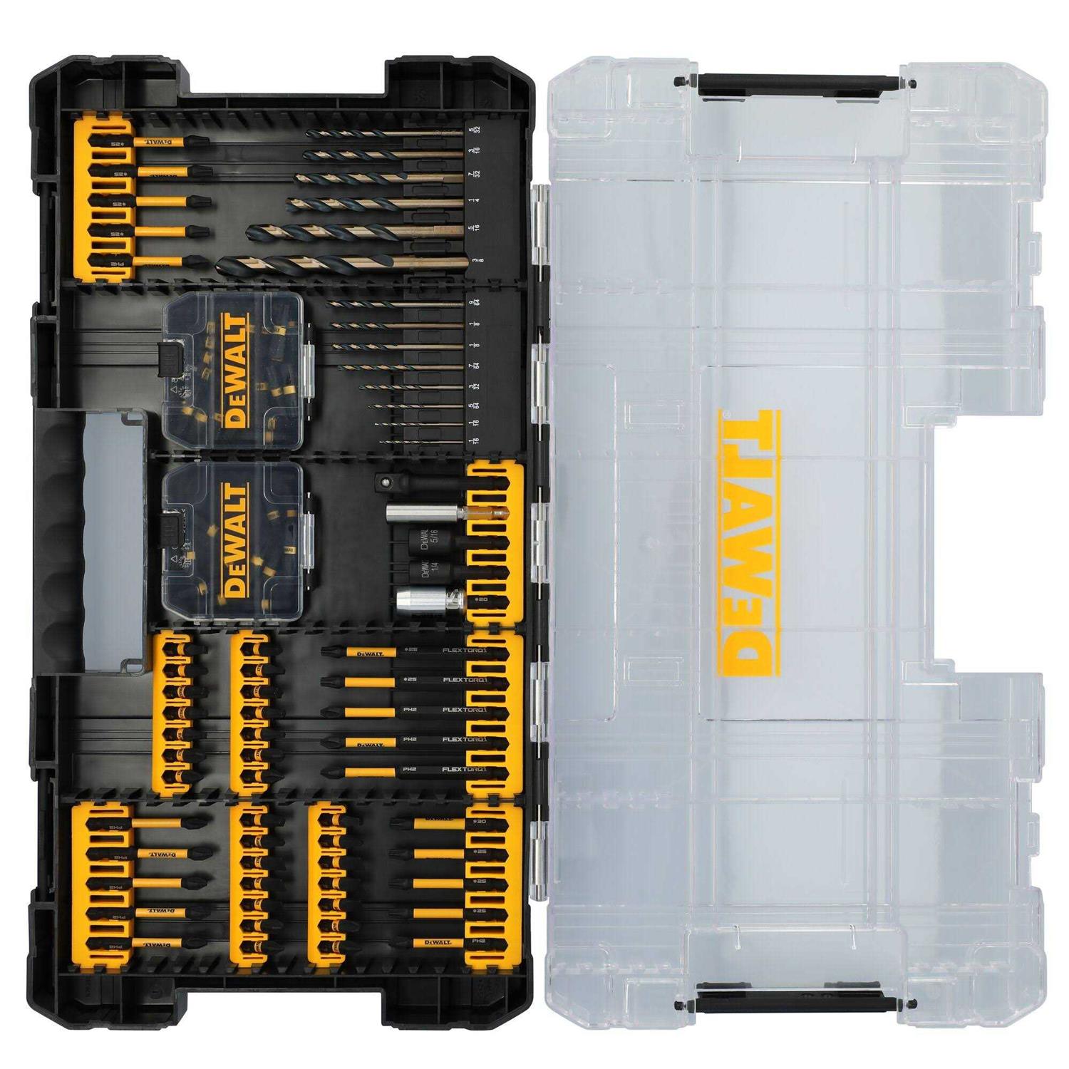 DEWALT FlexTorq 100-Piece Impact Driver Bit Set DWANGFT100SET - Cheap Fitting